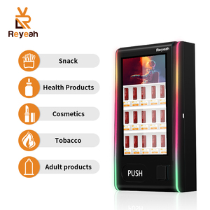 Reyeah nhỏ treo tường xác minh tuổi ID Reader màn hình cảm ứng thuốc lá Máy bán hàng tự động - Product Image 6