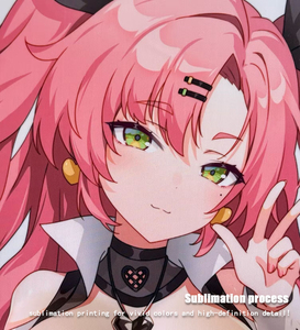 แผ่นรองเมาส์อนิเมะ 3 มิติ แบบรองรับข้อมือ ผ้า 2 ทาง สัมผัสนุ่ม สำหรับเล่นเกมส์ ทำงาน ออกแบบเองได้ เป็นของขวัญ - Product Image 5