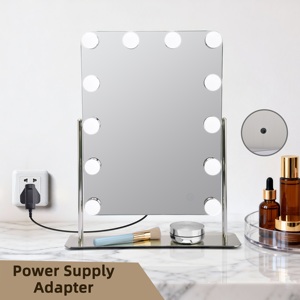 Espejo de Maquillaje Grande de 20 Pulgadas Estilo Hollywood con Control Táctil, Luces LED Tricolor Regulables, Brillo Ajustable, Logotipo Personalizado - Product Image 3