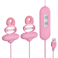 Yunman Xuanwu Nippelklemmen Vibrations-Bruststimulations-Halsband SM-Trainingsausrüstung USB-Aufladbares Sexspielzeug