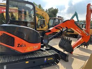 Mini-excavatrice d'occasion Hitachi ZX50 à Shanghai à vendre, d'origine japonaise, hydraulique, sur chenilles, petite excavatrice d'occasion - Product Image 2