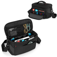Sac de transport pour console de jeu, étui pour manette, sac à dos de rangement, sac à main de protection rigide avec plusieurs poches