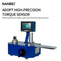 NANBEI Touch Screen Digital Torsion Measurement Motorized Torque Wrench Calibrator Machine Tester Meter 1 Year 0.1% Accuracy