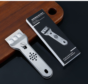 Pala de Limpieza Antideslizante con <span class=keywords><strong>Cuchillas</strong></span> Reemplazables <span class=keywords><strong>para</strong></span> Barbacoa, Placa de Vitrocerámica, Horno, Suelo, Azulejos y Vidrio - Product Image 6
