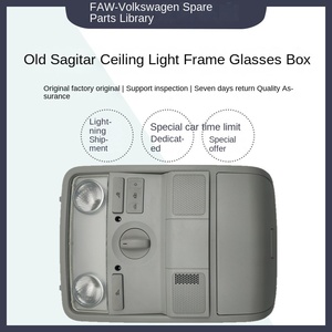 Volkswagen Old Sagitar Golf 6ชิ้นไฟอ่านหนังสือด้านหน้าและหลัง, กล่องใส่แว่นตาไฟติดเพดาน - Product Image 3