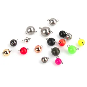 3 gram plain Fishing Tungsten Jig Head Sinker Ball Weights Lead For Soft Lures