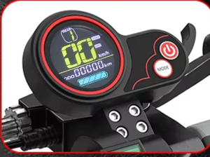 Scooter Eléctrico Económico de Calidad con Motor Dual de 500 Vatios, Color Negro y Rojo, Pedal Neutral M4, Configuración Baja, 48V 10.4Ah - Product Image 4