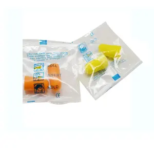 EP1001 Disposable Noise Reduction Shooting Sleeping Ear Plugs PU Foam Soundproof Earplugs