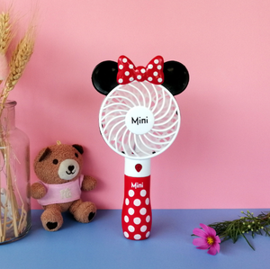 Portátil lindo <span class=keywords><strong>Mickey</strong></span> Minnie ventilador <span class=keywords><strong>de</strong></span> mano Escritorio <span class=keywords><strong>de</strong></span> oficina Usb recargable Mini ventilador estudiante Oficina pequeño ventilador <span class=keywords><strong>de</strong></span> refrigeración para viajes - Product Image 2