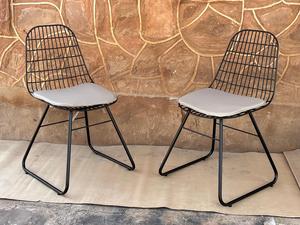 Chaises de bar modernes en bois de noyer et chêne avec pieds en métal, table pliante intégrée, tendances Jodhpur, mobilier industriel - Product Image 3