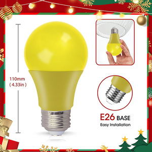 <span class=keywords><strong>Ampoule</strong></span> LED Wobit Yellow Atmosphere A19 E27 6W/9W/12W/15W pour usage résidentiel 120V Dimmable - Product Image 2