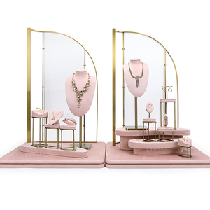 Expositor de Joyería de Microfibra de Alta Gama, Presentación Sofisticada para Joyería, Colores y Tamaños Personalizados, Ideal para Boutiques de Lujo - Product Image 4