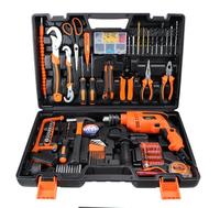 Boîte à outils multifonctionnelle pour la maison, ensemble d'outils à main, boîte à outils, kit de réparation, 108 pièces, kit mécanique complet, boîte à outils mécanique