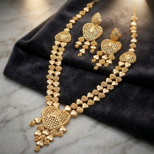 Wholesale Fashion Jewelry 14K 18K 24K Gold Plated Forming <b>Necklaces</b>, Traditional Design <b>Long</b> Jewelry, Brass Gold Filled Jewelry. - Product Image 3