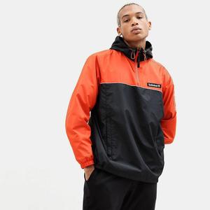 Chaqueta Cortavientos Timberland con Media Cremallera para Hombre, Color: Naranja/Negro |   100% Auténtico - Product Image 3