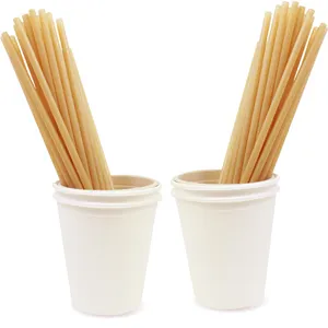 Ống hút sinh học tự nhiên 100% không chứa PFAS SUMKOKA, làm từ bã mía, dùng cho cà phê, nước ép, trà sữa - Product Image 6