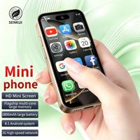 Mini Teléfono Móvil Inteligente HD de 3 Pulgadas, Android 8.1, 2GB de RAM + 16GB de ROM, Doble SIM, para Play Store, 3G, Francés