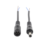 Connecteur de câble cc étanche IP65 5521 5525 connecteur électrique mâle femelle séparateur 60V pour PCB et FPC