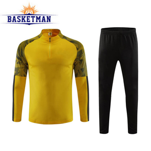 Ensemble de survêtement de football personnalisé de haute qualité pour l'équipe de football, pour l'hiver et l'automne, comprenant une veste avec impression du nom pour adulte - Product Image 2