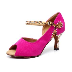 Nouvelle mode Flanelle Dames <span class=keywords><strong>Latino</strong></span> Chaussures de danse Flamenco Chaussures de danse - Product Image 1