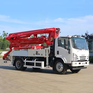 Camion de chantier JIUHE pour la construction de gratte-ciel, camion à béton à long bras de 17 m pour le placement de béton à grande hauteur - Product Image 3