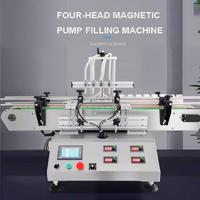 Machine de remplissage de bouteilles petite pour soda, sauce soja, lait de coco, bain de bouche, liqueur, alcool, boissons, jus, lait, vinaigre, boissons, vin