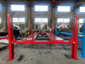 Elevador Hidráulico de Cuatro Postes para Autos de 4000 kg, Elevador de Vehículos de 4 Postes para Alineación de Ruedas y Estacionamiento, Taller de Reparación de Automóviles - Product Image 6