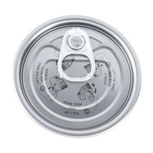 Offre Spéciale personnalisé prix usine EOE couvercles en étain peut boucher livraison rapide fer blanc facile extrémité ouverte 401 pour tomates en conserve - Product Image 1