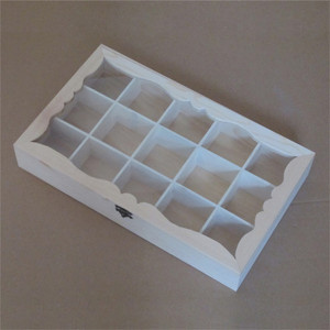 Boîte de rangement pour bijoux en bois avec plusieurs compartiments pour emballage cadeau, taille personnalisable - Product Image 2