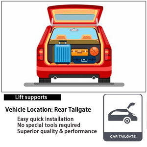 Amortiguador de Gas para la Apertura de la Puerta del Toyota <span class=keywords><strong>Sera</strong></span> para Toyota Prius - Product Image 5