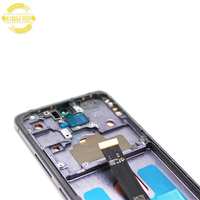 Écran d'Affichage Original 6,7" pour Samsung Galaxy A82 A826 Quantum2, Remplacement d'Écran Tactile LCD Numériseur, Pièce de Rechange avec Cadre