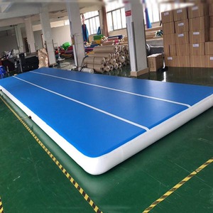 10m 12M bơm hơi nhào lộn airtrack Thể dục dụng cụ sàn tập thể dục PVC đường đua với độ dày 20cm không khí khối thể dục mat - Product Image 5