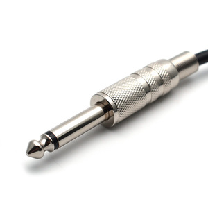 Câble Audio de remplacement de conception plus récente pour guitare basse 6.35/6.5 haut-parleur à cordon enroulé <span class=keywords><strong>Jack</strong></span> mâle avec Instrument blindé - Product Image 4