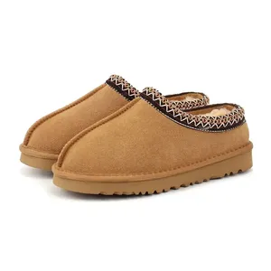 Chaussures de luxe <span class=keywords><strong>en</strong></span> coton de créateur, décontractées et tendance, bottes de neige antidérapantes et imperméables pour la plage, l'extérieur et l'hiver – Fermeture à enfiler - Product Image 2