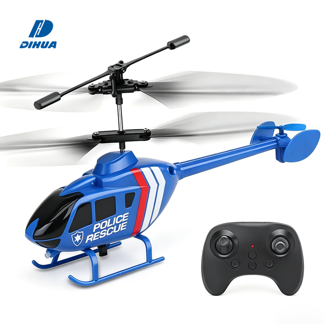 3.5 Channel Infrared Remote Control Helicopter City Rescue Helicopter Super Stable Fly Aircraft Toy W/ Gyroscope and Headlight
