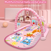Alfombra de Juego Musical Sensorial AiJH para Bebés, Tapete de Gimnasio Suave, Piano de Juguete, Gimnasio de Actividades para Bebés