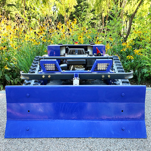 <span class=keywords><strong>Robot</strong></span> <span class=keywords><strong>Tondeuse</strong></span> à Gazon à Chenilles Multifonction Haute Puissance avec Pelle de Poussée Déneigeuse, Télécommandé et de Haute Qualité - Product Image 2