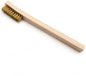 7.8 pouces <span class=keywords><strong>laiton</strong></span>/fil/Nylon brosses de <span class=keywords><strong>nettoyage</strong></span> en forme de brosse à dents en hêtre manche en bois brosse de détail pour le <span class=keywords><strong>nettoyage</strong></span> ménager lourd et léger - Product Image 1