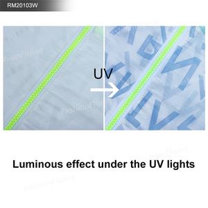 남성용 경량 자외선 차단 바람막이 반사 발광 하이테크 재킷 UV 기능성 윈드브레이커 여성 의류 슬림핏 - Product Image 3