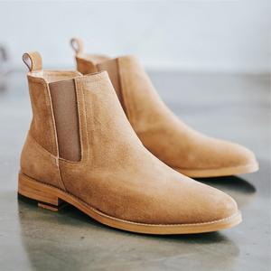 Spring and summer new fashionable and versatile men business formal <b>boot</b> classic men's outdoor casual <b>Warm</b> pointed tip <b>work</b> <b>boot</b> - Product Image 6