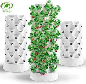 Hydro ponics Tower Set Hydro po nisches Anbaus ystem Indoor Outdoor Grow Kit