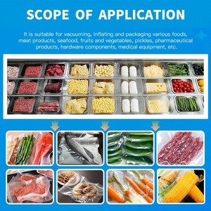 Machine d'emballage <span class=keywords><strong>sous</strong></span> <span class=keywords><strong>vide</strong></span> par thermoformage automatique à prix continu <span class=keywords><strong>pour</strong></span> viande de saucisse de datte - Product Image 3