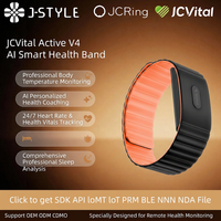 Bracelet d'activité intelligent JCVital 2501 SDK APL OEM ODM avec fonction d'analyse du rythme cardiaque, bracelet de santé OEM ODM, suivi multisports