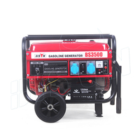Générateur d'électricité à essence Bison Manufacturer 110V, démarrage manuel, 50Hz, 3.0KW, avec prise européenne