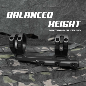 กล้องเล็ง TYPHON 30 มม./1.5 นิ้ว รุ่น Expedition พร้อมขายึดกล้องเล็งแบบ Tactical ขนาด 20 มม. ทำจากอลูมิเนียมอัลลอย กันน้ำ คุณภาพสูงระดับมืออาชีพ - Product Image 4