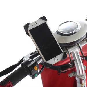 Bicycle Motorcycle Cell Phone Holder Smartphone 360 Rotatable Universal Bike Phone <b>Mount</b> - Product Image 3