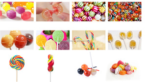 Tự động phẳng <span class=keywords><strong>Lollipop</strong></span> bóng hình dạng <span class=keywords><strong>Lollipop</strong></span> Kẹo Cứng Máy làm và dây chuyền sản xuất - Product Image 6