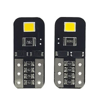 Ampoules LED W5W T10 2835 2SMD 12V 6000K Canbus pour éclairage intérieur automobile, feux de signalisation, 194 168, neuves pour éclairage de tableau de bord, plafonnier et feux de stationnement
