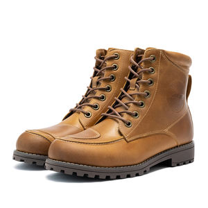 <span class=keywords><strong>Botas</strong></span> de cuero para motocicleta para hombre, zapatos <span class=keywords><strong>Vintage</strong></span> para moto de carreras, <span class=keywords><strong>motocross</strong></span>, todoterreno, <span class=keywords><strong>botas</strong></span> anticaída para montar en moto - Product Image 1