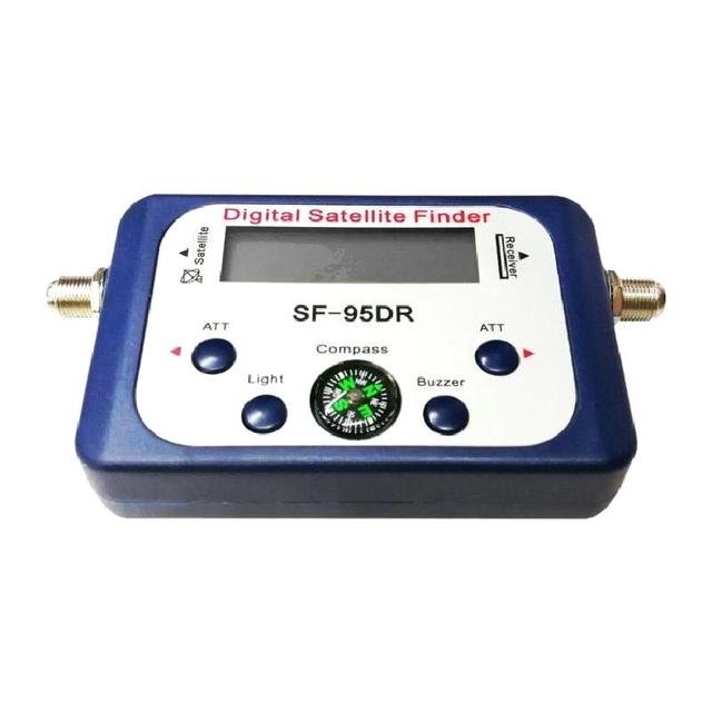 SF-95DR Satellite Finder TV Signal Receiver With Compass Satellite TV Receivers Digital Sat Finder  DVB-S Satellite Finder
